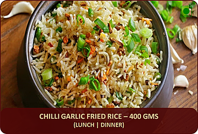 Chilli Garlic Fried Rice - 400 Gms