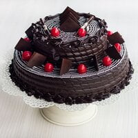 Two Tier Choco-Truffle Cake