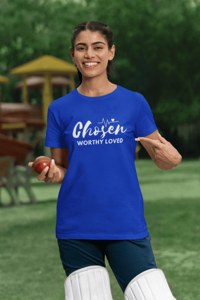 Women's Chosen, Worthy, Loved T-shirt