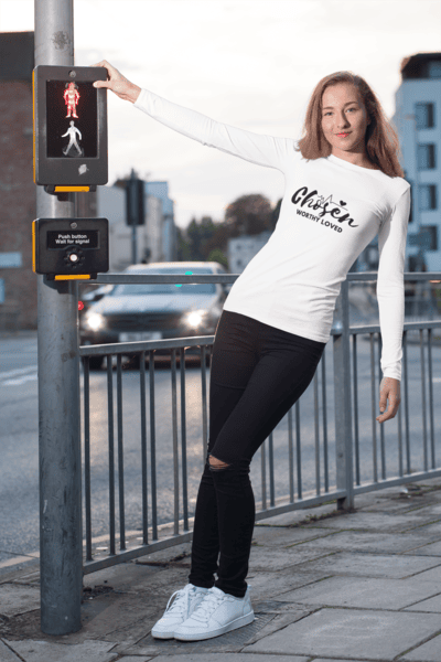 Women's Chosen, Worthy, Loved Long Sleeve