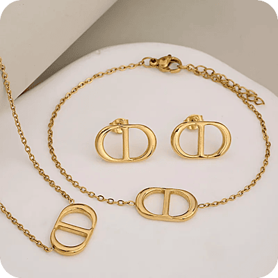 Christian Dior Gold Set