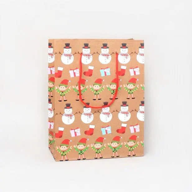 23x18x9cm Christmas character gift bag