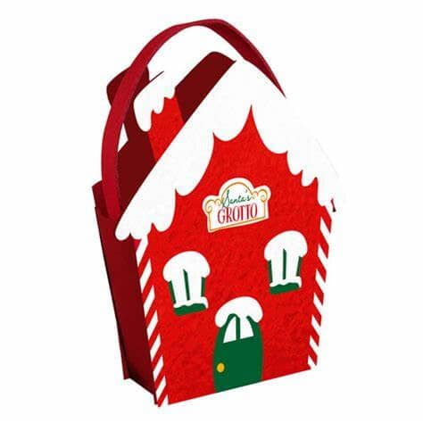 Christmas Grotto Felt Bag