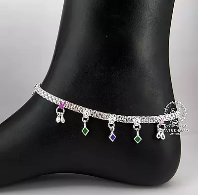 Chunky Silver Payal Wholesale Chunky Silver Payal Wholesale