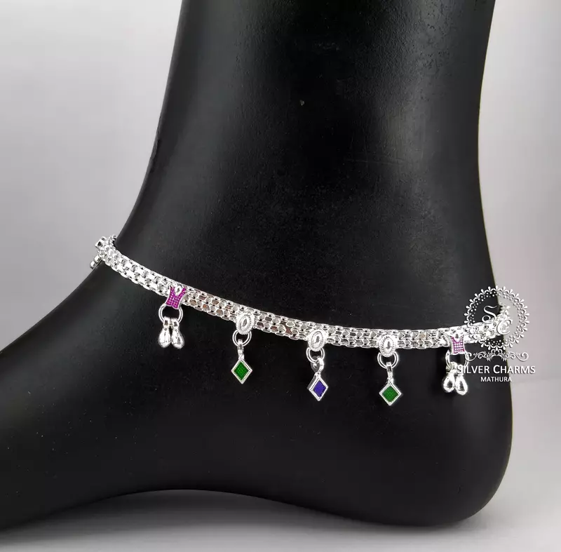 Chunky Silver Payal Wholesale