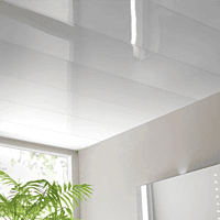 Lámina cielo PVC blanca