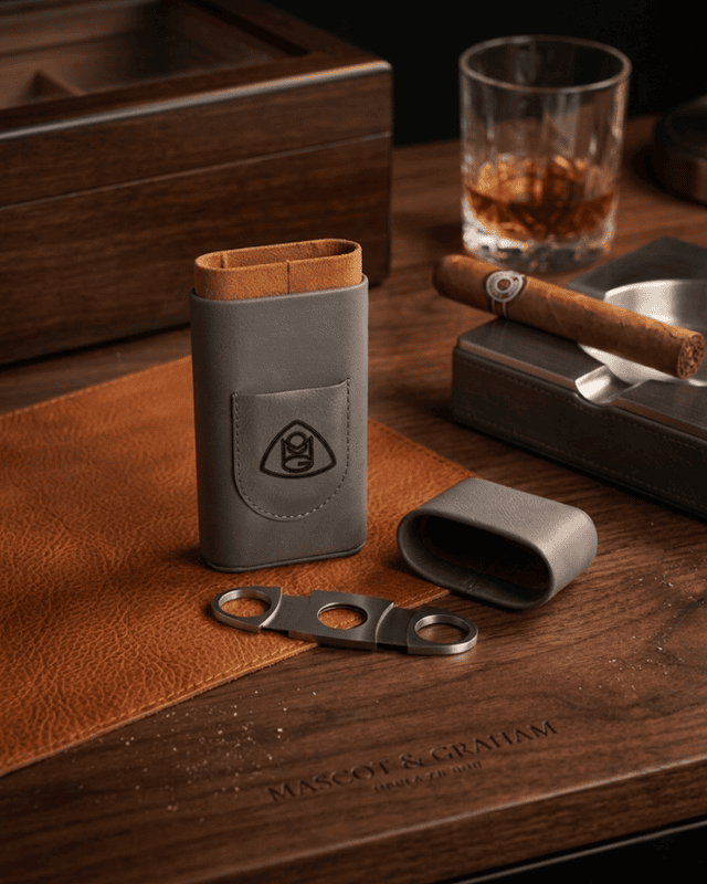 Cigar Case w/Cutter