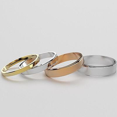 ALIANZAS CINTA 3.5GRS REGULAR FIT - PRECIO POR UNIDAD ALIANZAS CINTA 3.5GRS REGULAR FIT - PRECIO POR UNIDAD