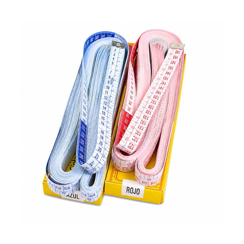 Cinta Metrica Mega Rojo-Azul (Mexicano) Docena Cinta Metrica Mega Rojo-Azul (Mexicano) Docena