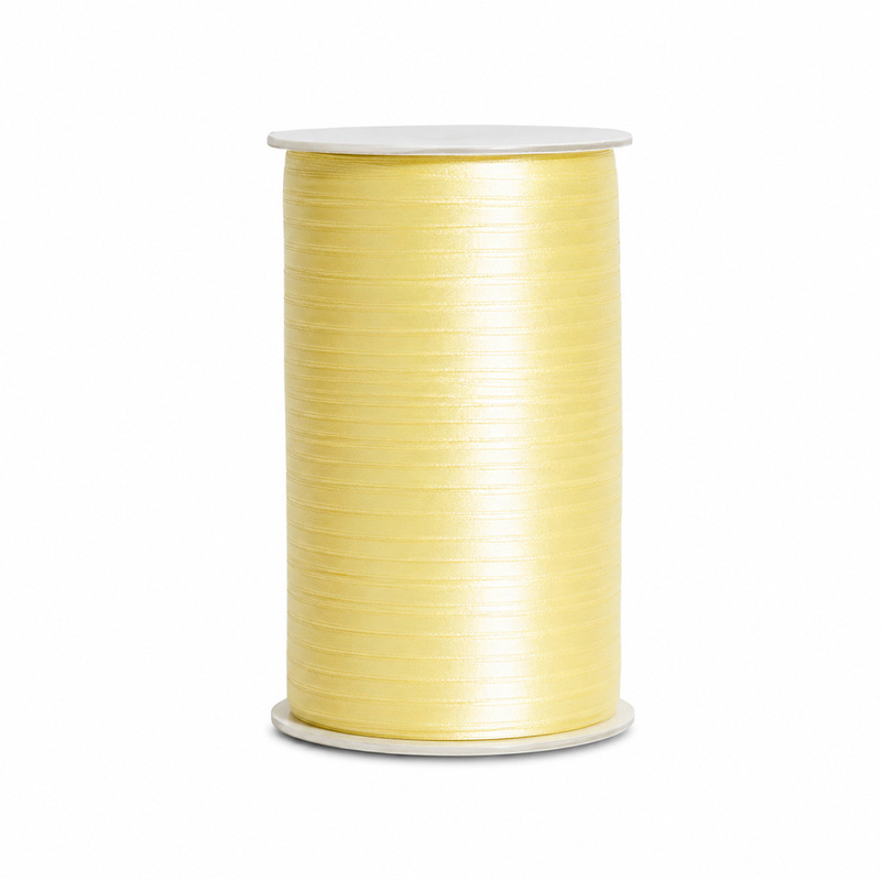 Cinta Satinada 7Mm No 3013 Amarillo Rollo X 100 Metros