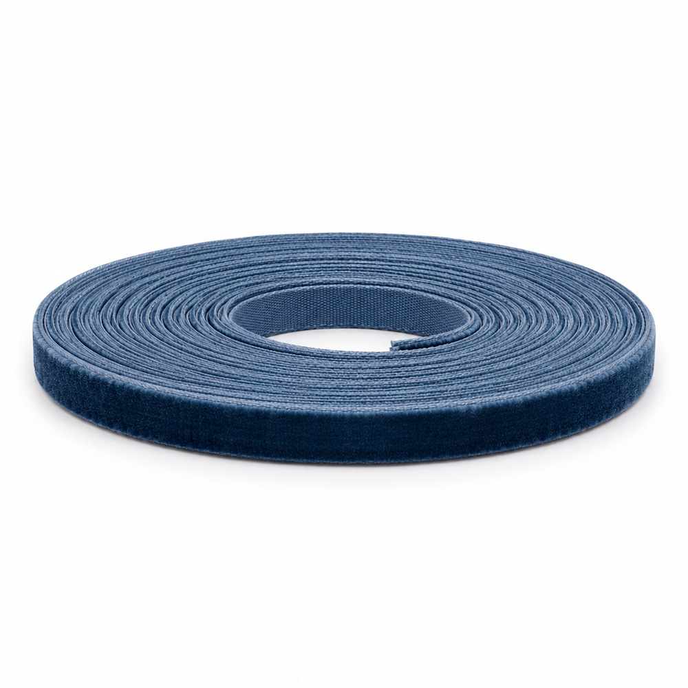 Cinta Terciopelo 6Mm Azul Oscuro Rollo X 25 Yardas Cinta Terciopelo 6Mm Azul Oscuro Rollo X 25 Yardas