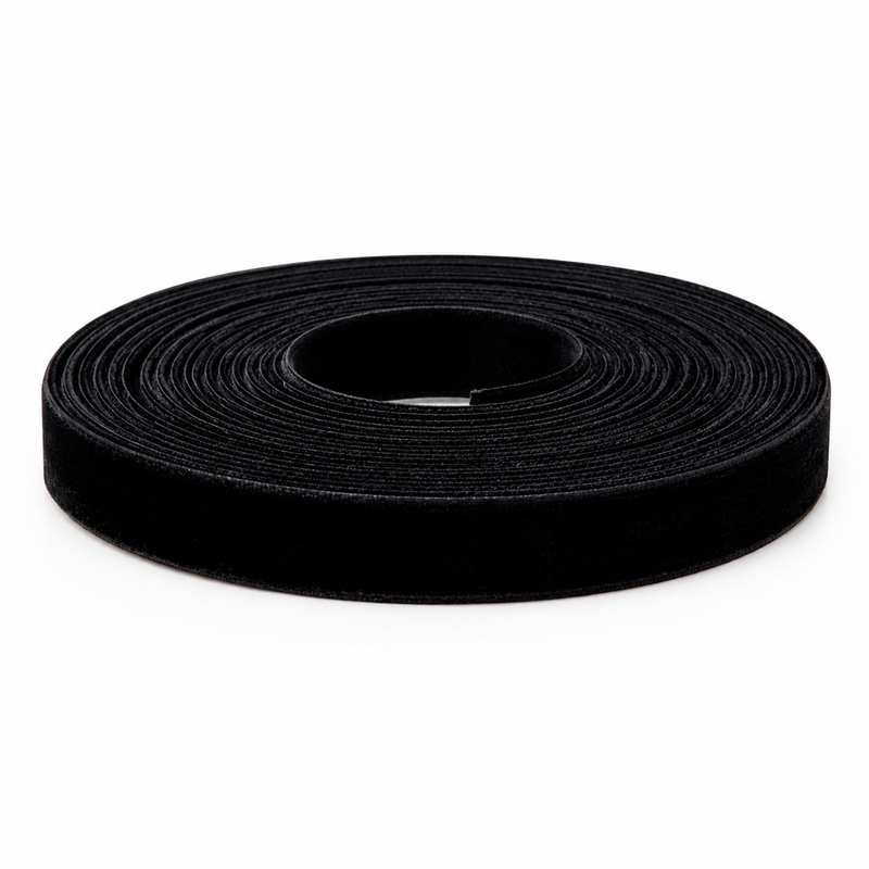 Cinta Terciopelo 6Mm Negro Rollo X 25 Yardas Cinta Terciopelo 6Mm Negro Rollo X 25 Yardas