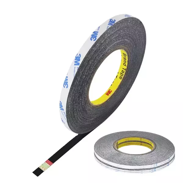 Cinta Doble Cara Negra 3mm