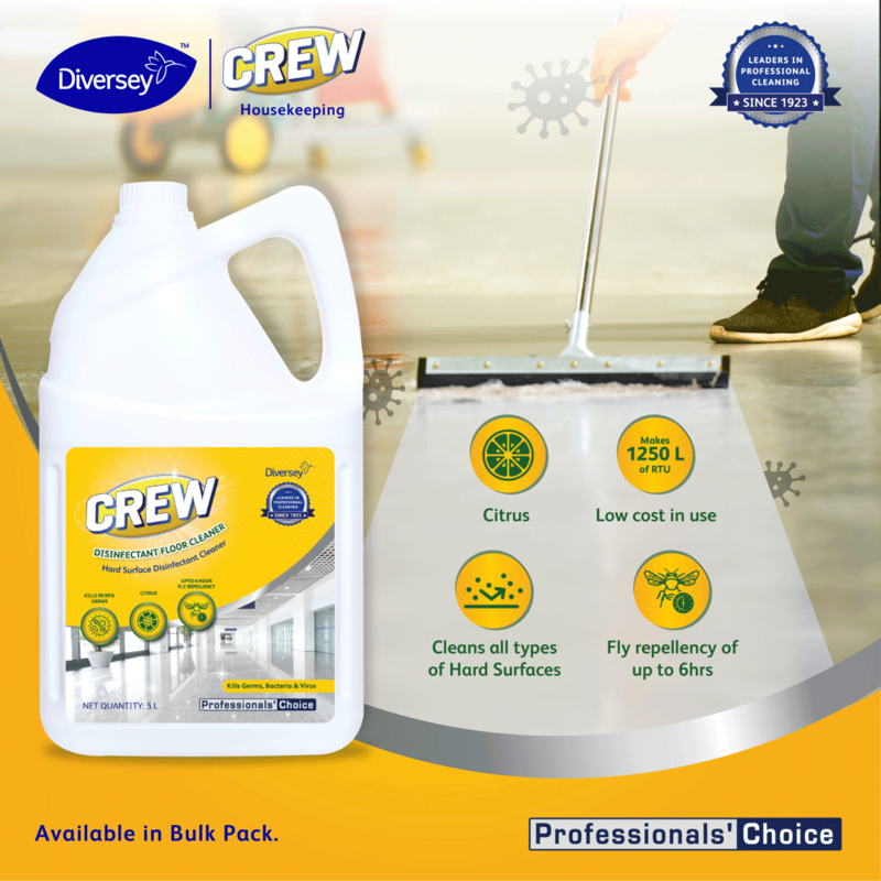 Crew Disinfectant Floor Cleaner