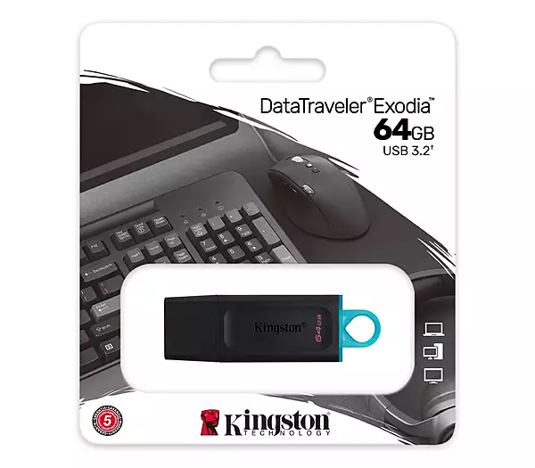Clé USB 64 GB 3.2 Exodia Kingston