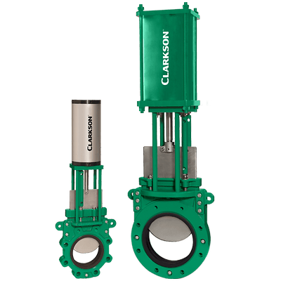 Clarkson SU10R Medium Slurry Knife Gate Valve