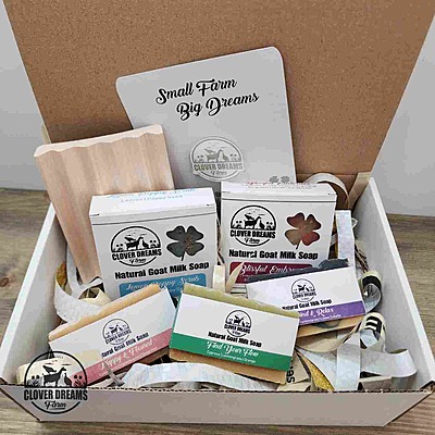 Clover Crate Gift – A Year of Soap (4 Boxes) Clover Crate Gift – A Year of Soap (4 Boxes)