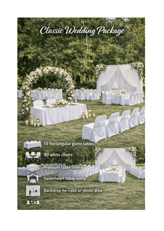 Package Classic Wedding