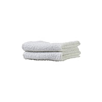 Classic Terry Washcloth 12" x 12" 1 lb. White - 5 Dozen/Pack