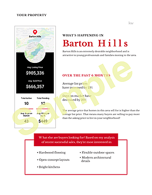 Buyer or Listing Presentation Buyer or Listing Presentation