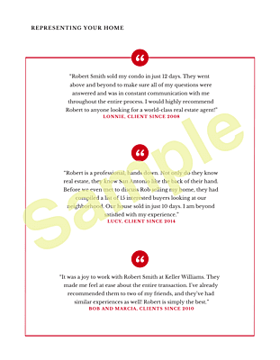 Buyer or Listing Presentation Buyer or Listing Presentation