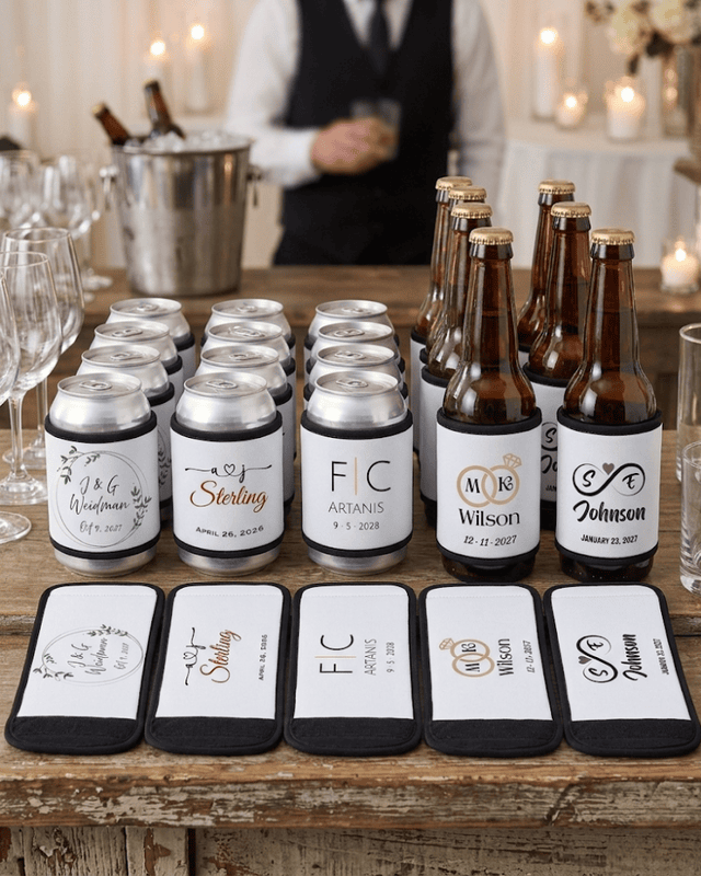 Classic Beverage Wrap, Set of 10