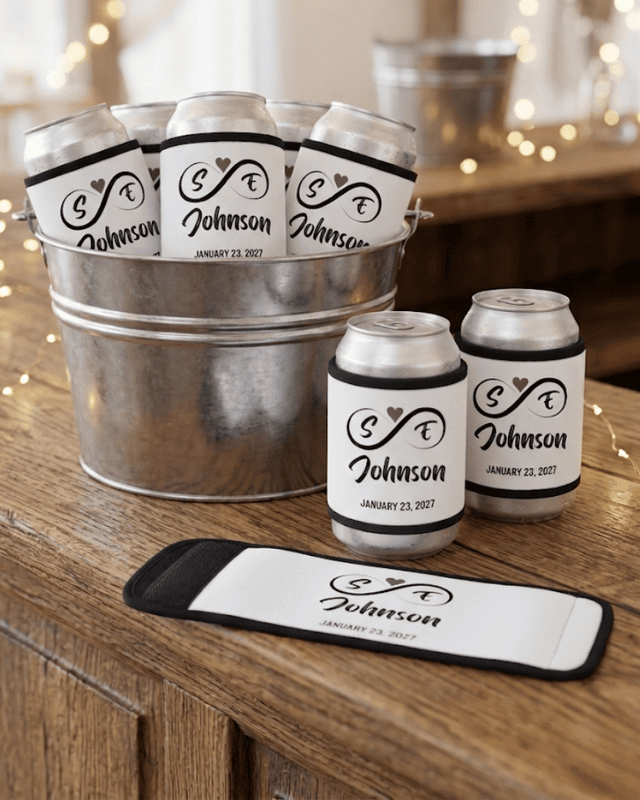 Classic Beverage Wrap, Set of 10