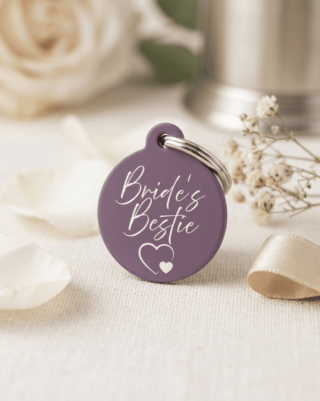 Classic Wedding Day Pet Tag