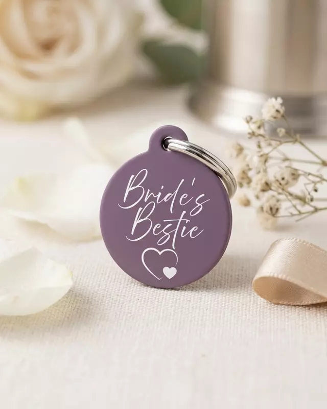 Classic Wedding Day Pet Tag