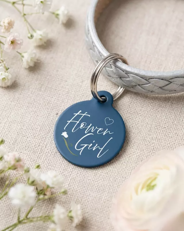 Classic Wedding Day Pet Tag