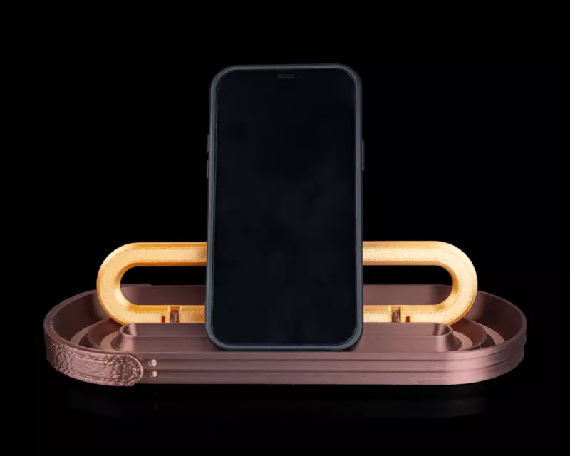 Classic Leather Organizer -3D Printed