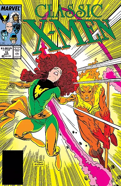 Classic X-Men #13 Newsstand Variant (Marvel Comics September 1987)
