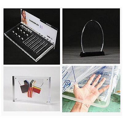 Clear Cast Acrylic 6mm 1220 x 2440 Clear Cast Acrylic 6mm 1220 x 2440