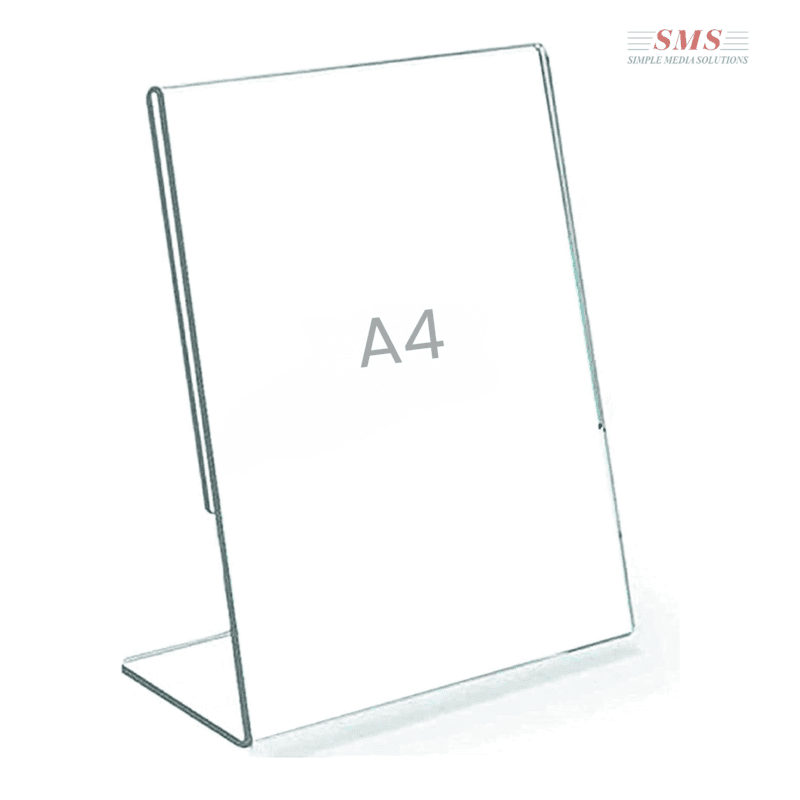 Counter Stand A4 | Acrylic Table Stand Counter Stand A4 | Acrylic Table Stand