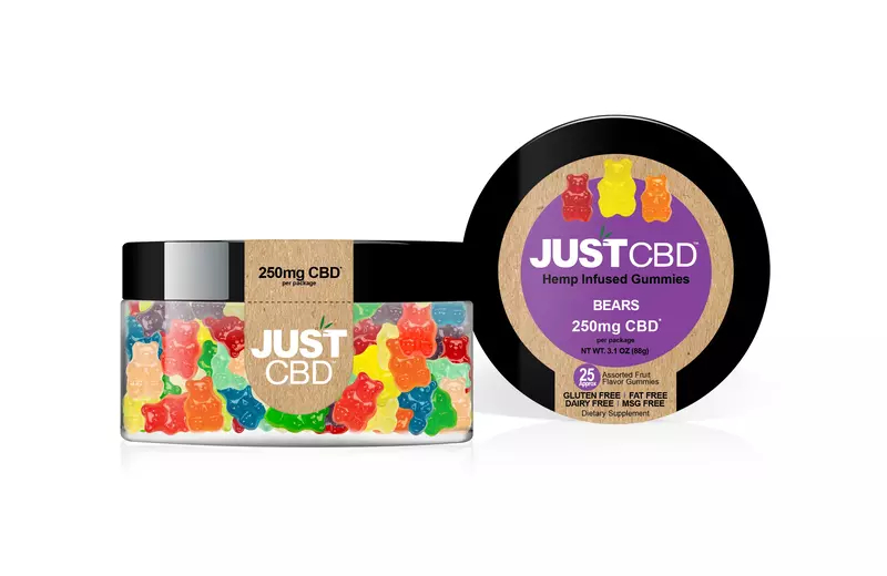 JUST CBD 250MG GUMMIES