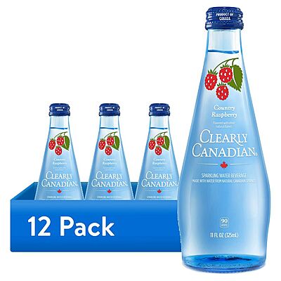 Clearly Canadian, Sparkling Water, Variety, 11 oz, 12 pack