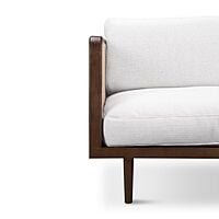 Jodhpur Rattan Sofa in Walnut - Three Seater Jodhpur Rattan Sofa in Walnut - Three Seater