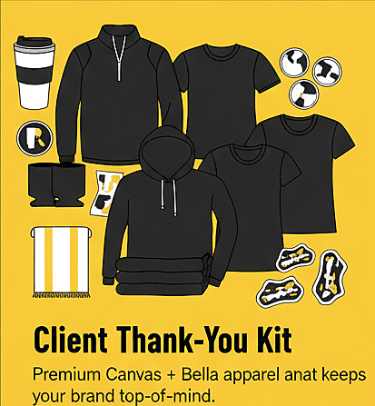 Client Thank-You Kit – Premium Canvas + Bella Gifts for Your Best Customers