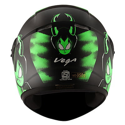 VEGA CLIFF DEVIL BLACK NEON GREEN C/V (M)