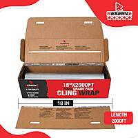 Cling Wrap RESERVE 18"x2000' 4/1