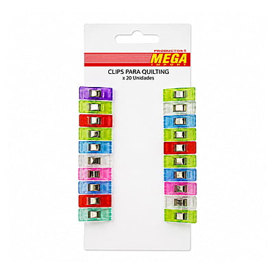 Clip Para Quilting Pequeño Paquete X 20 Unidades