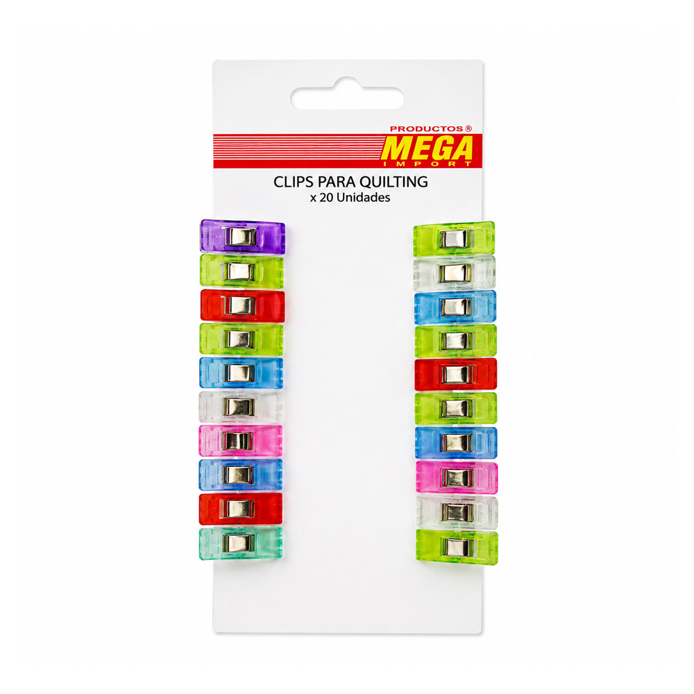 Clip Para Quilting Pequeño Paquete X 20 Unidades Clip Para Quilting Pequeño Paquete X 20 Unidades