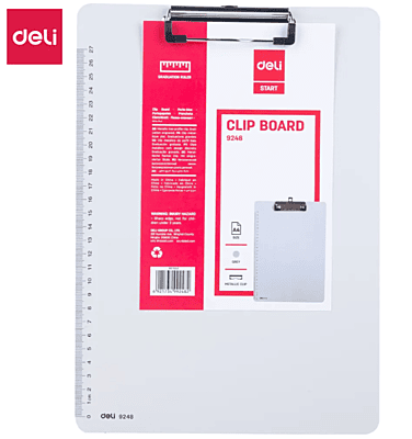 DELI Clip board - Grey