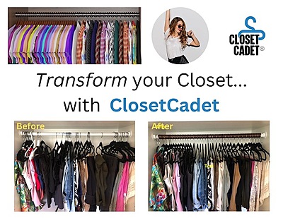ClosetCadet - Closet Rod Covers