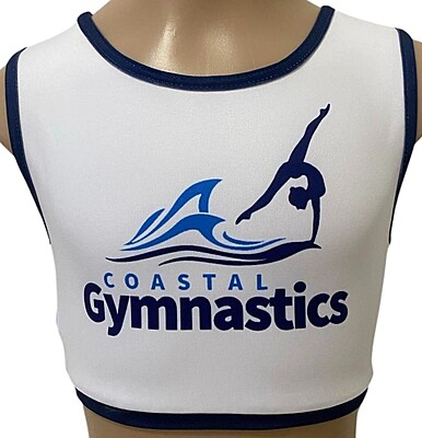 COASTAL GYMNASTICS CROP TOP COASTAL GYMNASTICS CROP TOP