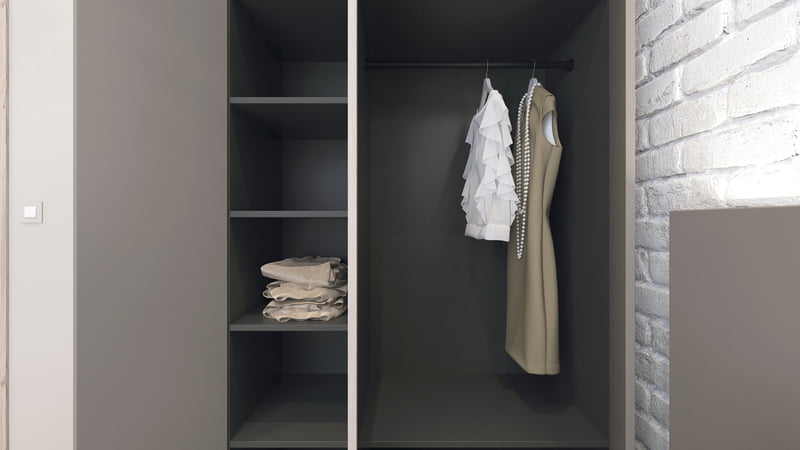 Kronospan Acrylic Matt-Cobalt Grey/18.3mm Panel/1 Side Acrylic