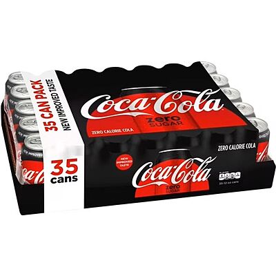 Coca-Cola, Zero Sugar, 12 oz, 35 pack