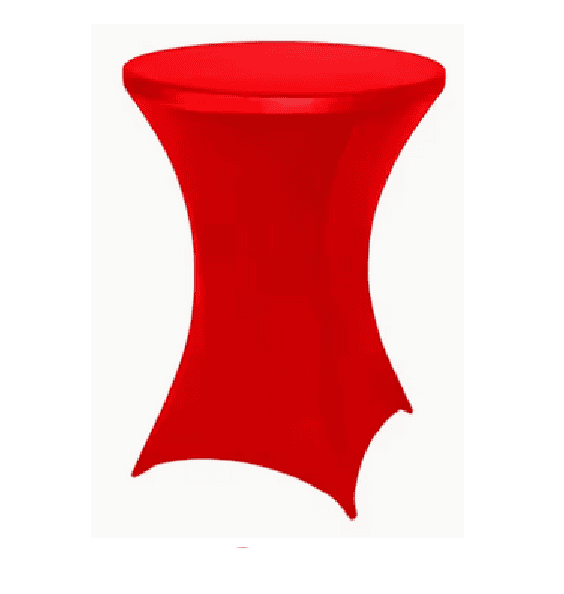 Cocktail Elegant table covers only Spandex