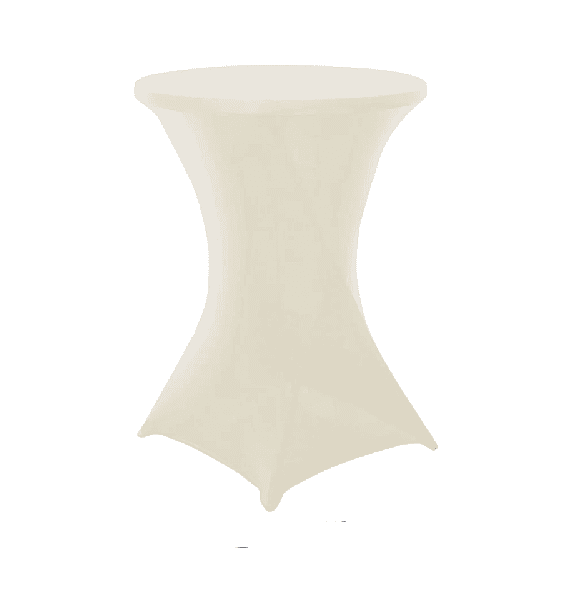 Cocktail Table 31×41″ – Ivory Cover Included / Mesa De Cóctel 31×41′′ – Cubierta De Marfil Incluida