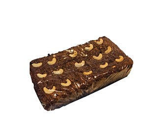 COCONUT CAKE WITH CASHEW TOPPING